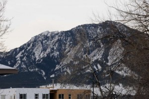 Close-Up Mountain View from Back Patio